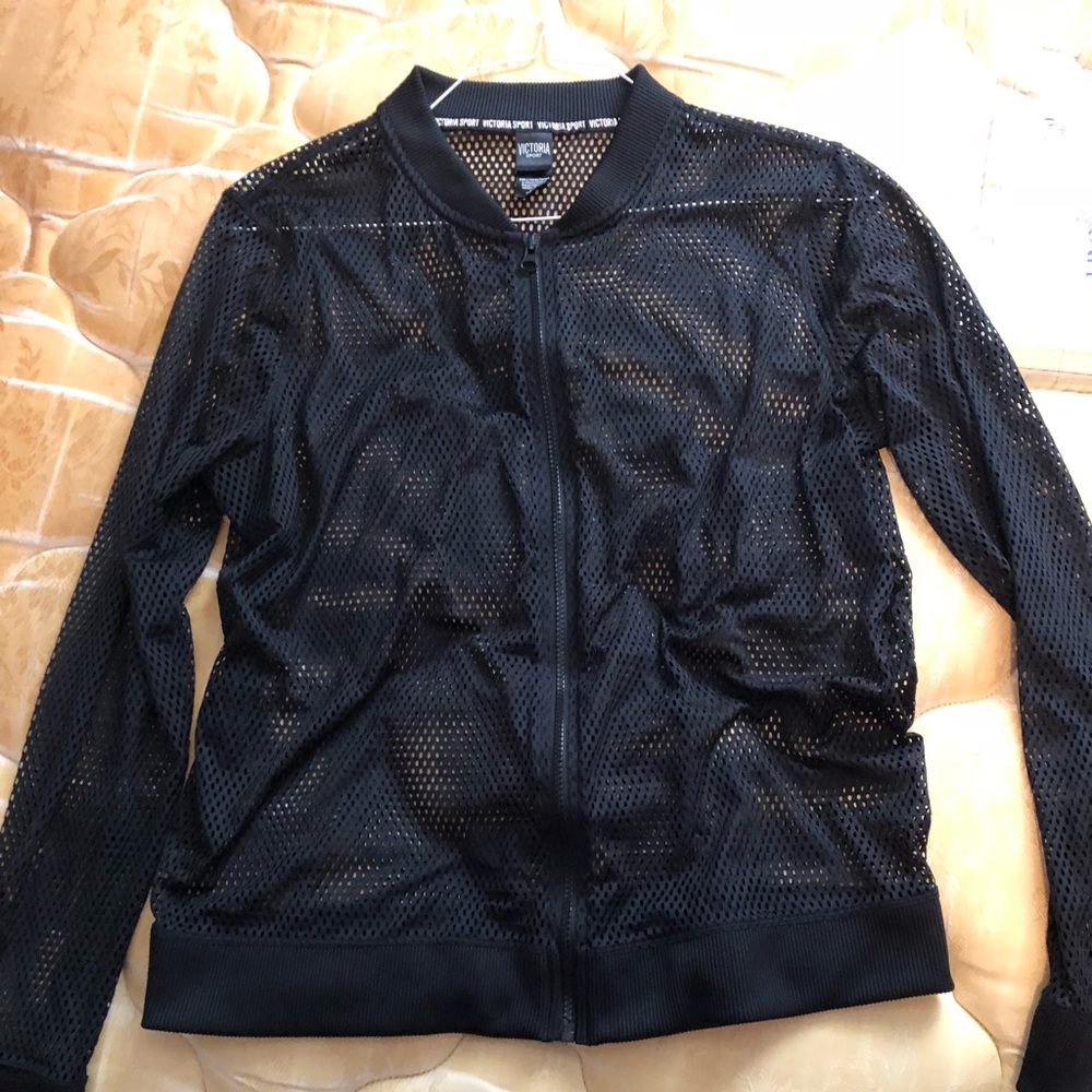 Victoria secret mesh active jacket